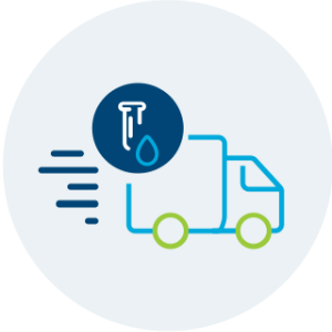 Delivery truck graphic